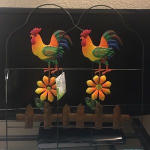 2 Metal Garden Fence